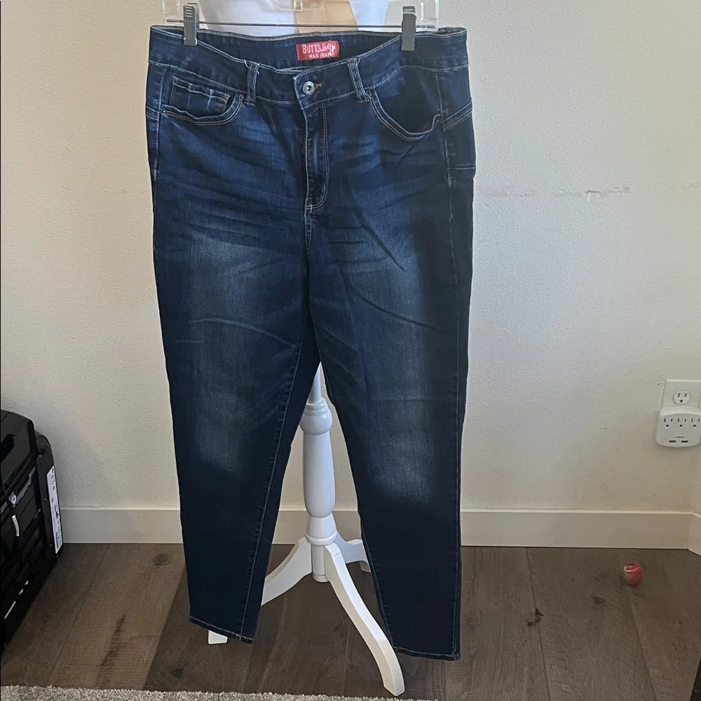 Wax Jean Dark Blue Denim - Picture 1 of 6